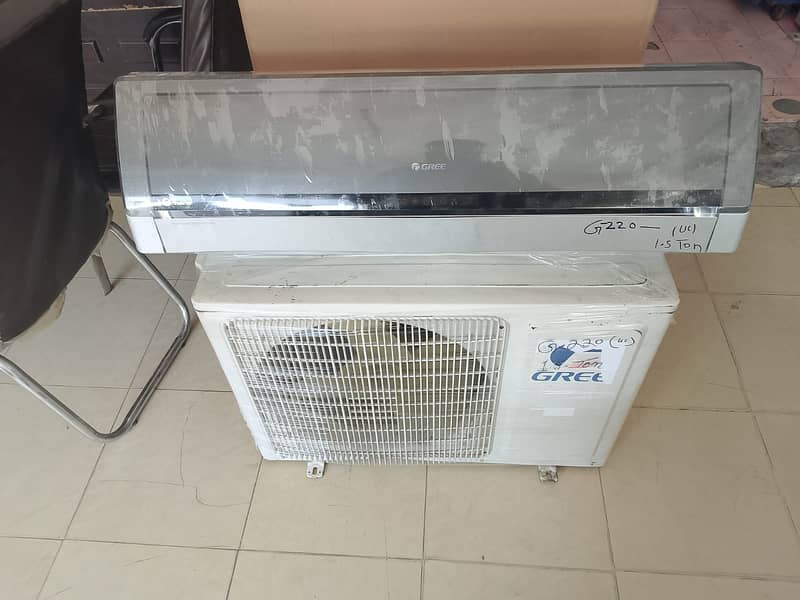 Gree 1.5 ton dc inverter G222uc year warranty(0306=4462/443)superbbse 6