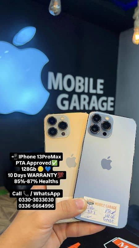 iPhone 13Promax/ iphone 13 Pro PTA APPROVED 0