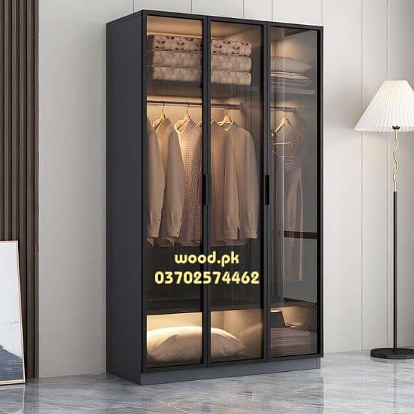 new almari, sliding cupboard, glass wardrobe, kitchen cabinet 5