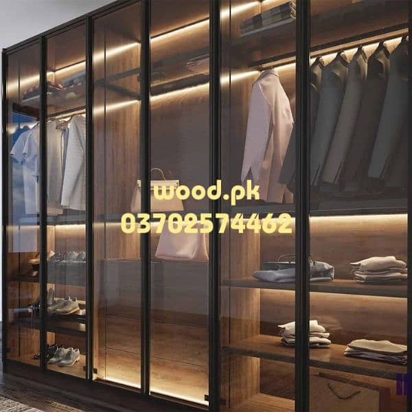 new almari, sliding cupboard, glass wardrobe, kitchen cabinet 8