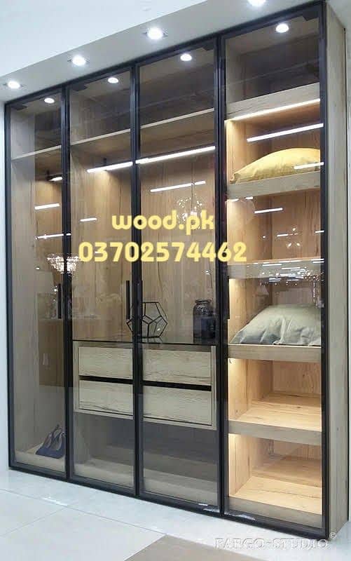 new almari, sliding cupboard, glass wardrobe, kitchen cabinet 9