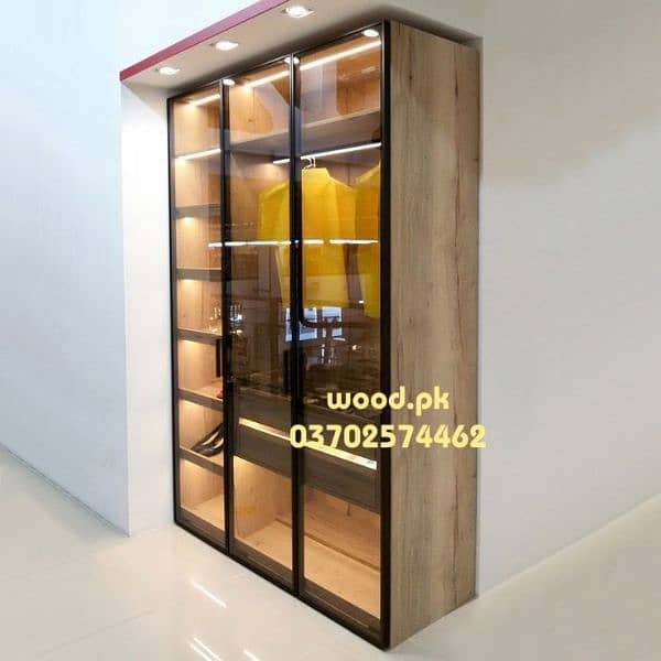 new almari, sliding cupboard, glass wardrobe, kitchen cabinet 10