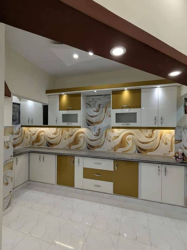 new almari, sliding cupboard, glass wardrobe, kitchen cabinet 14