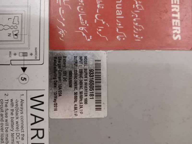 Super NS inverter for sale 1000/660W 2