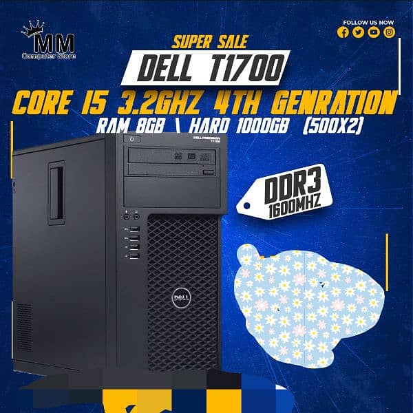 Dell Core i5 4th Generation T 1700 0