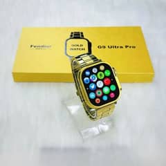 G9 ultra pro gold edition smart watch | 7 straps ultra smart watch