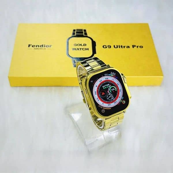 G9 ultra pro gold edition smart watch | 7 straps ultra smart watch 5