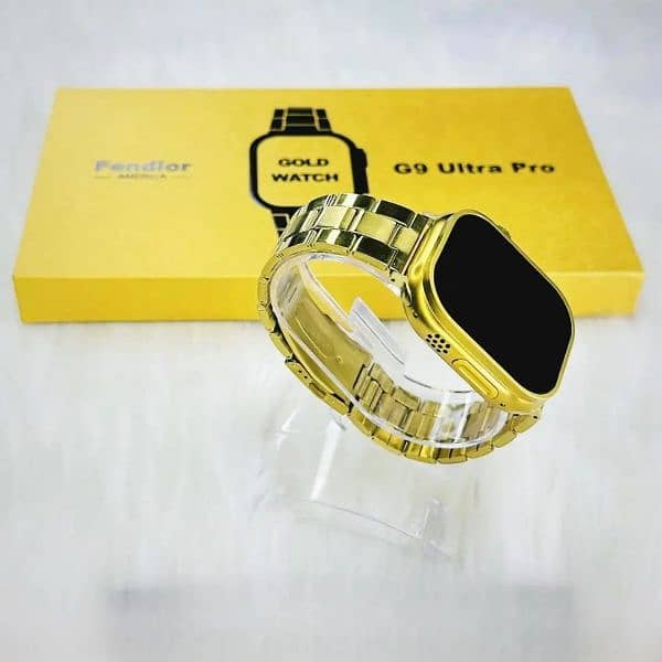 G9 ultra pro gold edition smart watch | 7 straps ultra smart watch 7
