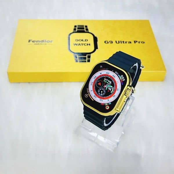 G9 ultra pro gold edition smart watch | 7 straps ultra smart watch 3