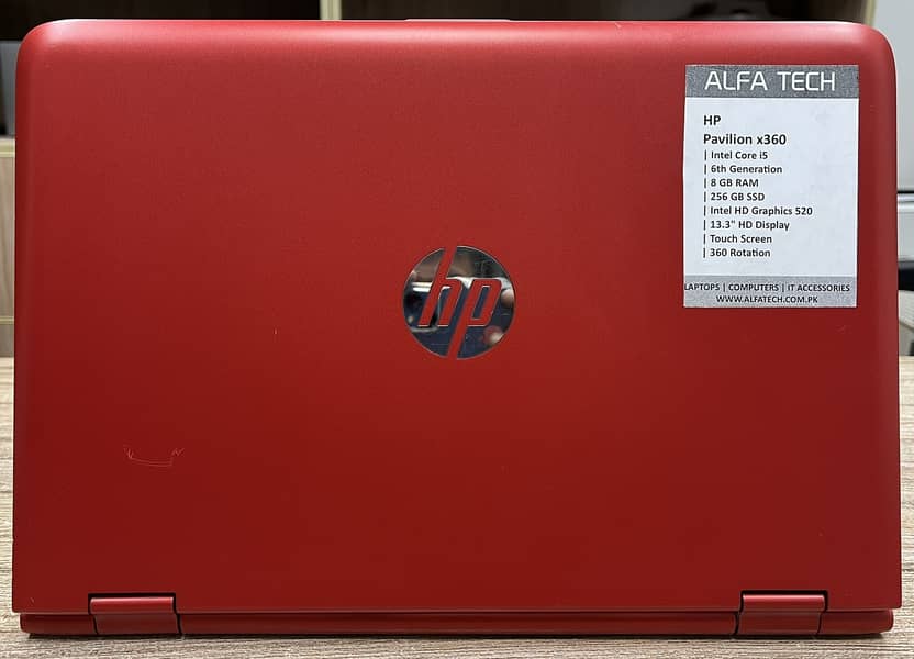 HP Pavilion x360 Convertible (i5-6th-8-256-13.3”-HD-Touch) - ALFA TECH 6