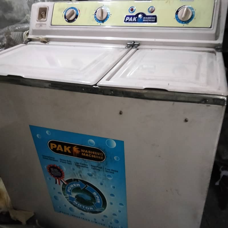 Brand new washing machine with dryer is sale due to family shifted 0