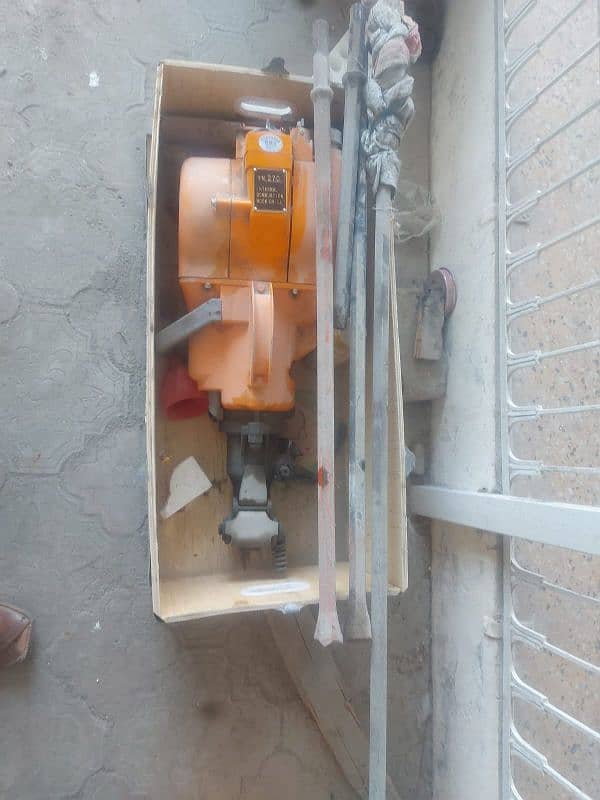 Hand rock portable,27 kg, up to 2 meters dia 39 mm. 2