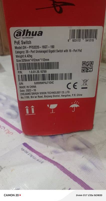 Dahua Poe Switch 4