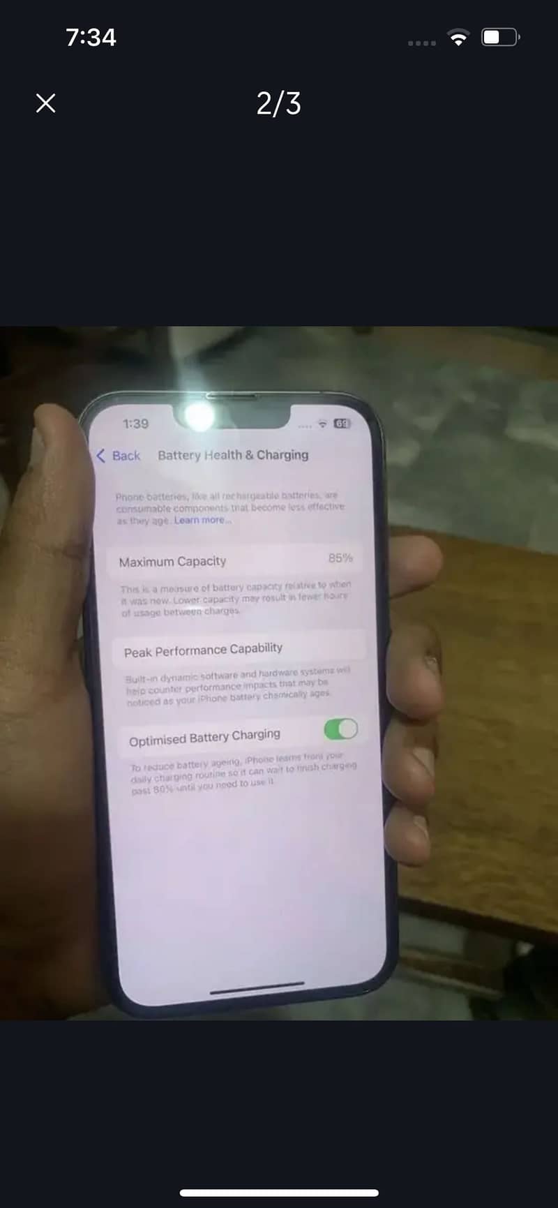 iPhone 13 Pro (0315) - 94 55 6 33 1