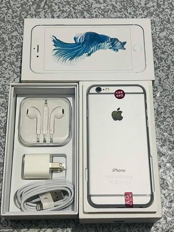 iphone 6s PTA approved 64gb memory my wtsp/0341-68-86-453 0