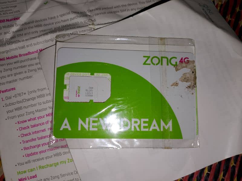 Zong 4G Bolt+ | Huawei Mobile Wifi | Device 10/10 condition 2