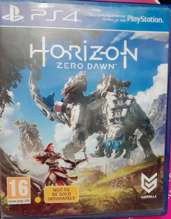 Ps4 game horizon zero dawn 0