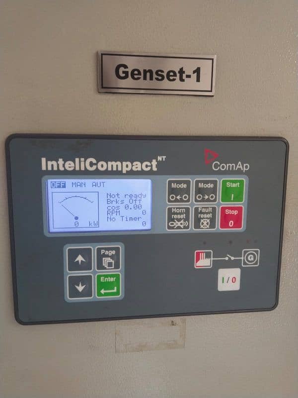 2× 150-KVA Generator Set with Synchronized panel 4