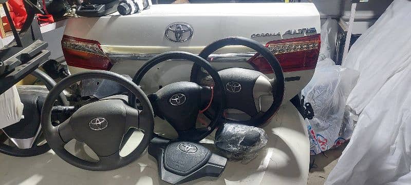 corolla trunk doors roof nose cut lights 5