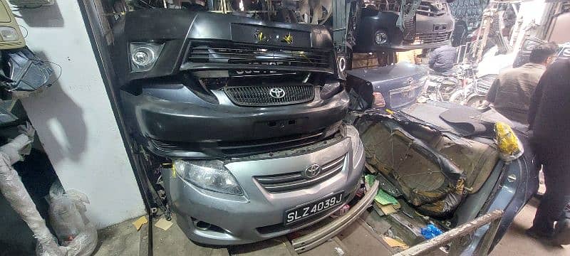 corolla trunk doors roof nose cut lights 6
