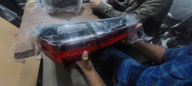 corolla trunk doors roof nose cut lights 12
