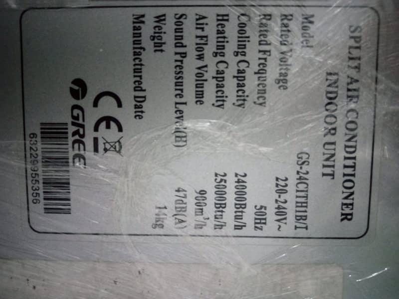 Gree 2 ton dc inverter G333G year warranty(0306=4462/443)superbbset 6