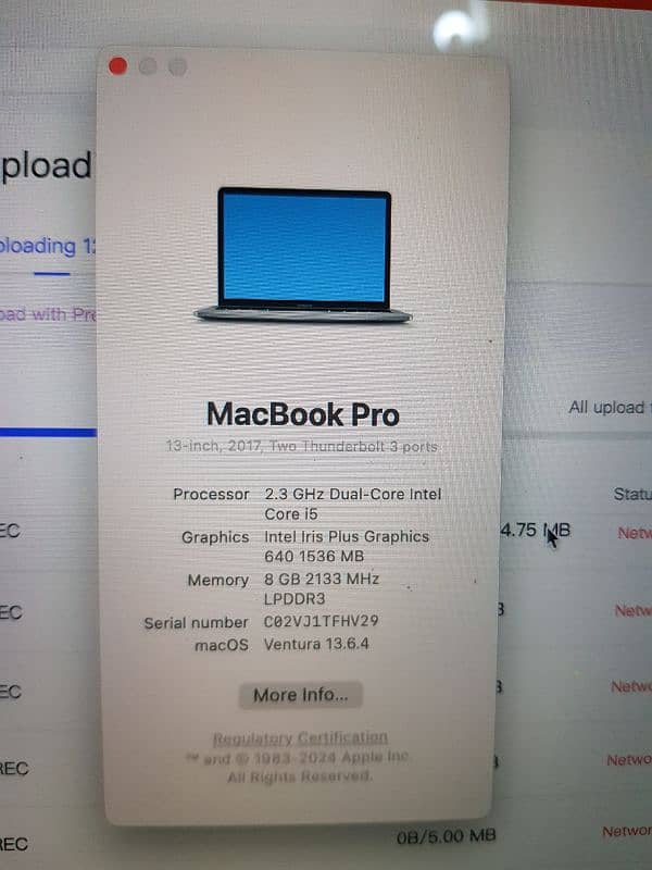MacBook Pro 2017 (urgent sell) 1