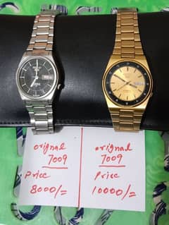 SEIKO 5 7009 two watches wattsapp num. 03118729742/03347561656