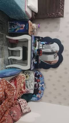 baby girl bed set in good condition