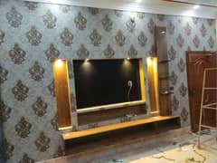 Wallpaper wpc panel window blinds and false celling 03147093270