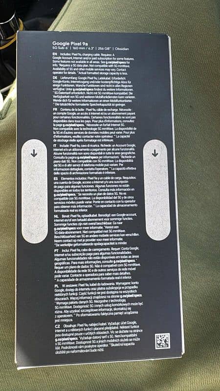 Google Pixel 9A,  Non Active 256 GB 1
