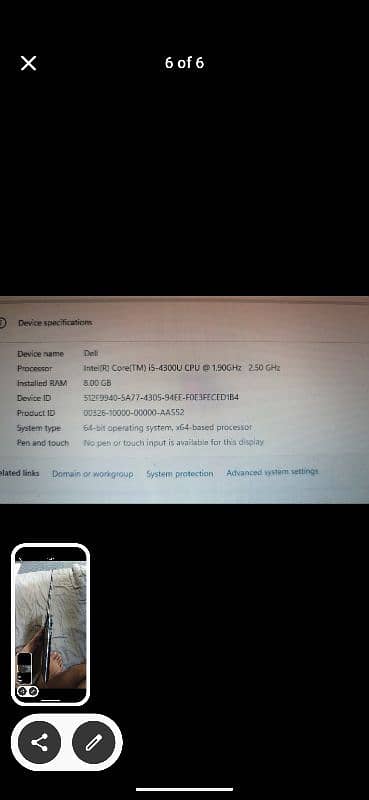 Dell i5 4 gen 4