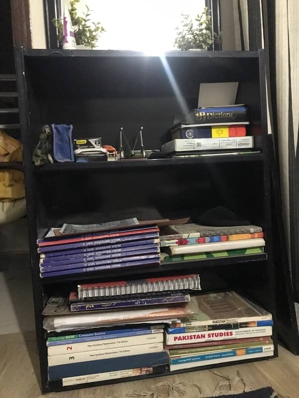 3 Tier Wooden Rack As New 0
