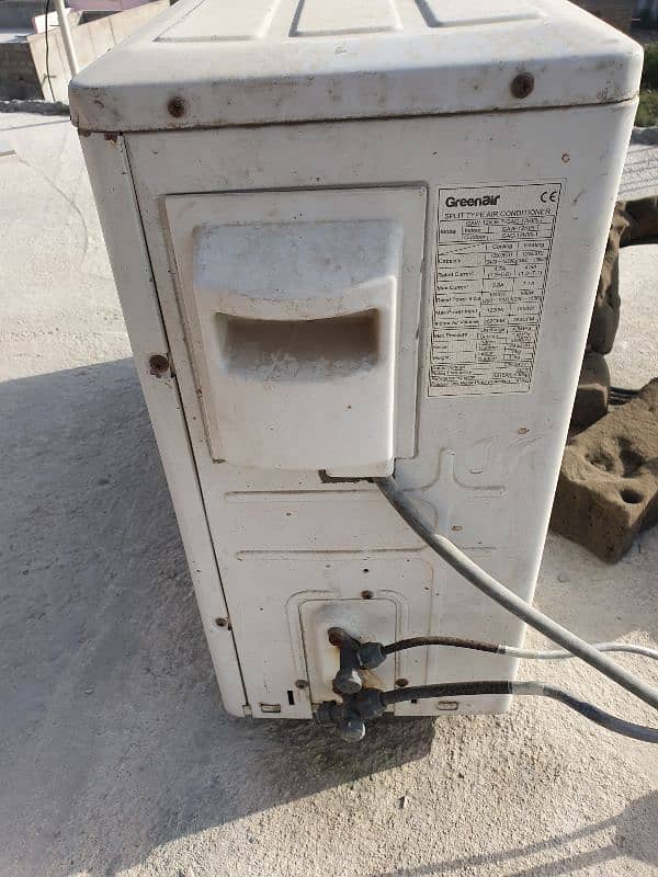 1 one ton inverter ac greenair perfect working 1