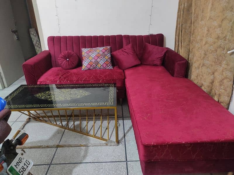 King size velvet bed without mattress, storage box, vanity and others 4