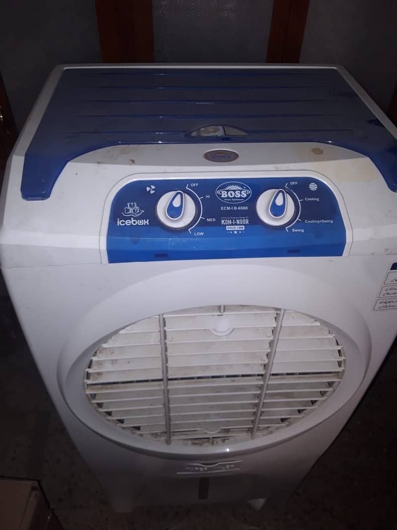 Boss Air Cooler with Ice box 1