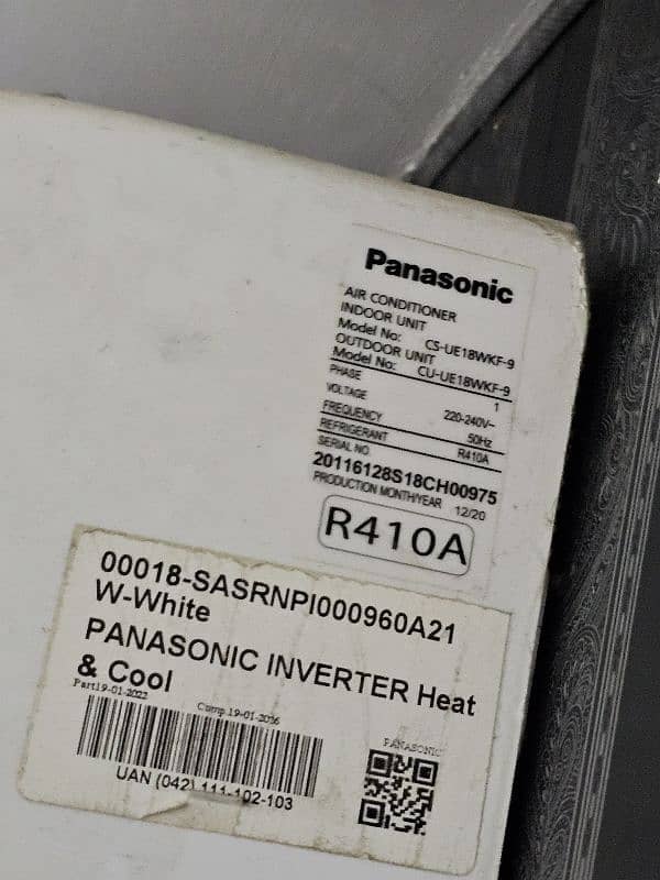 Panasonic 1.5 Ton Invertor 1