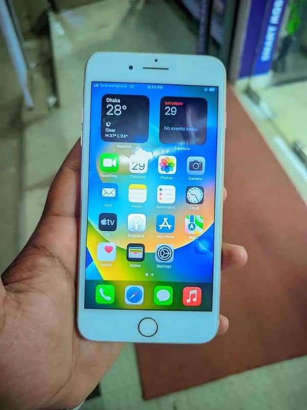 iphone 7plus PTA approved 128gb my wtsp/0341-68-86-453 1