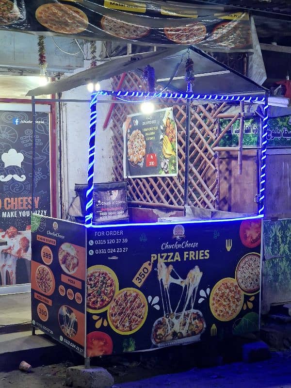 FRIES CART FRYING STOVE AND CUTTER FOR SALE 0