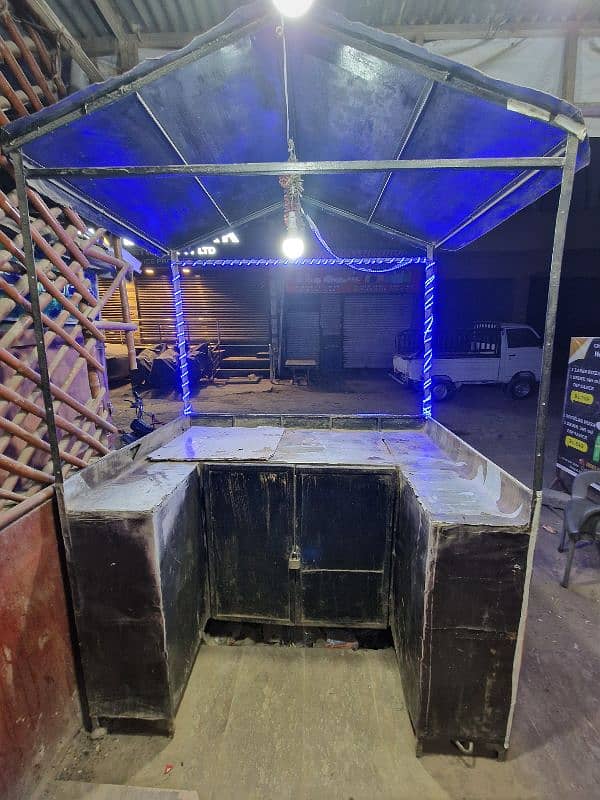 FRIES CART FRYING STOVE AND CUTTER FOR SALE 2