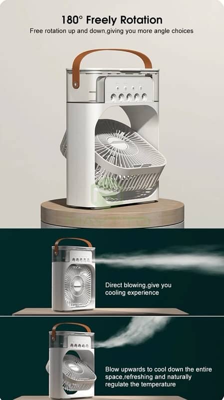 Portable Mist Fan Cooler And Air Conditioner 5