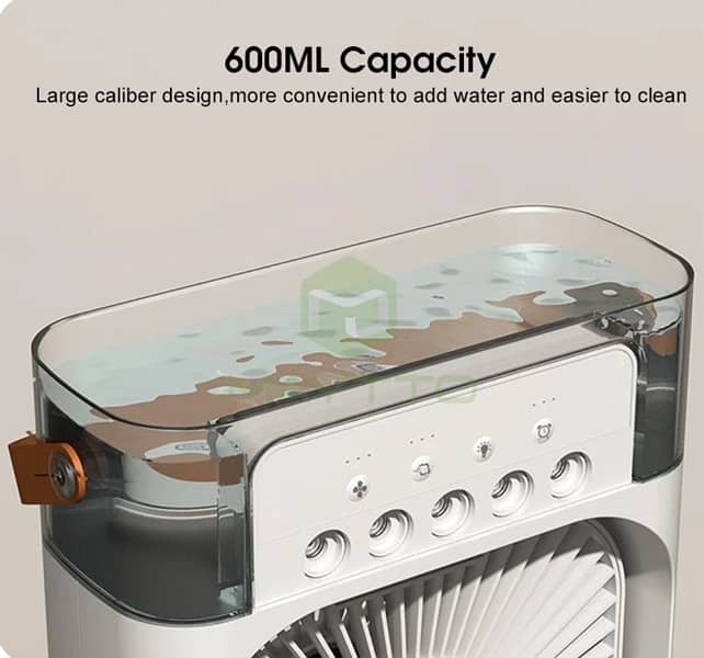 Portable Mist Fan Cooler And Air Conditioner 6