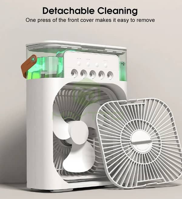 Portable Mist Fan Cooler And Air Conditioner 7
