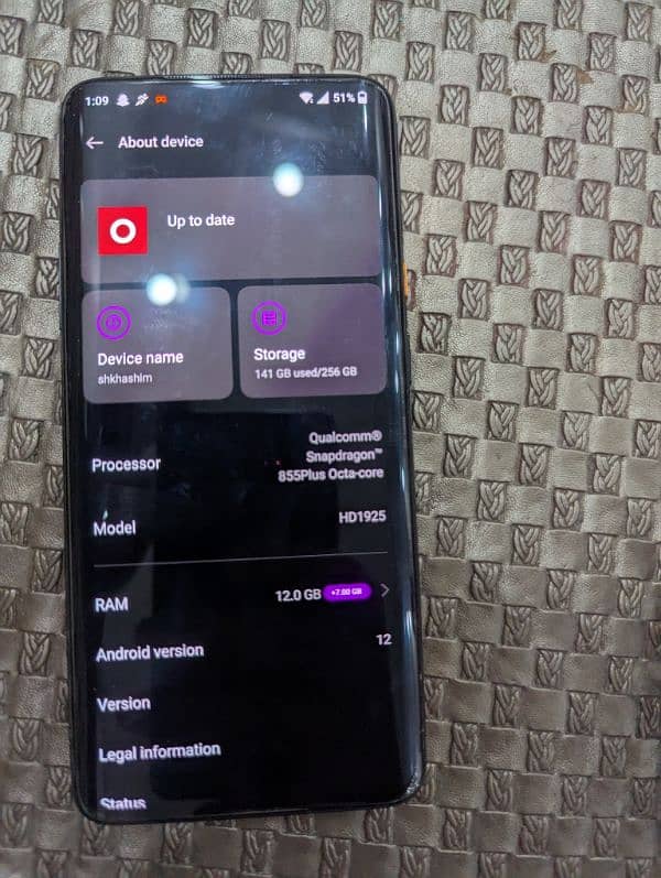 i sale my one plus because  i buy a new one 1