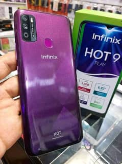 Infinix hot 9 ply PTA approved 4gb 64gb my wtsp/0341-68;86-453