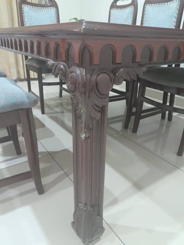 Akhrot wood dinning table 1