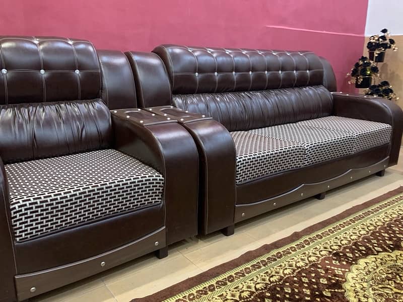 leather sofa set (brand new ) URGENT SALE 2