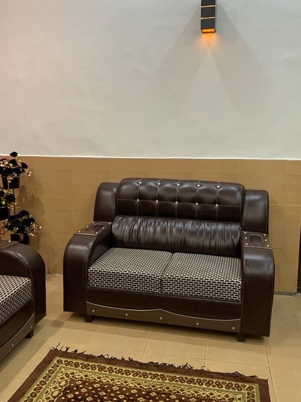leather sofa set (brand new ) URGENT SALE 4