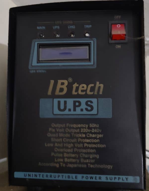 IB tech U. P. S 1