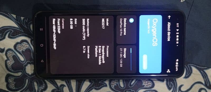 OnePlus 10 Pro Volcanic Black 2 Month Sim Time 2